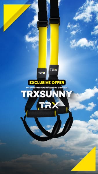 TRX Training ad creative