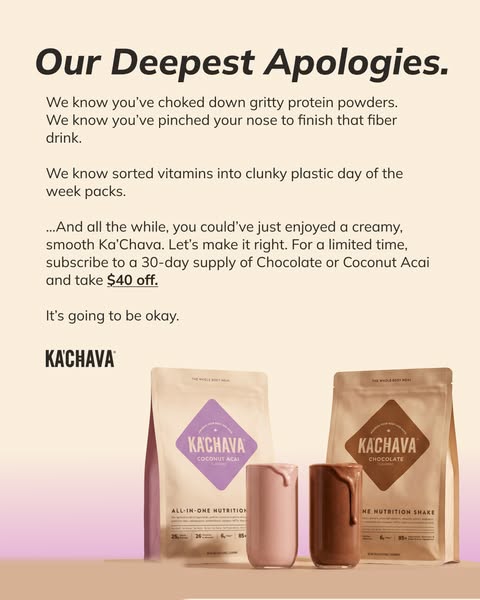 Ka'Chava ad creative