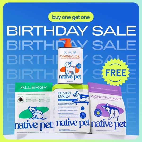 Native Pet ad creative