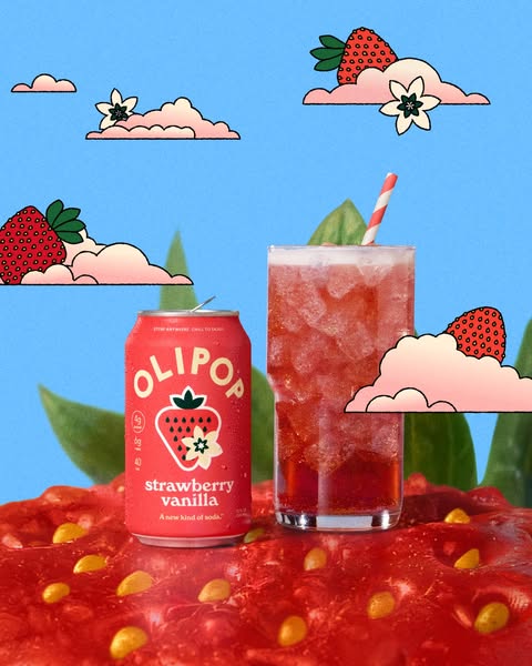 Olipop ad creative