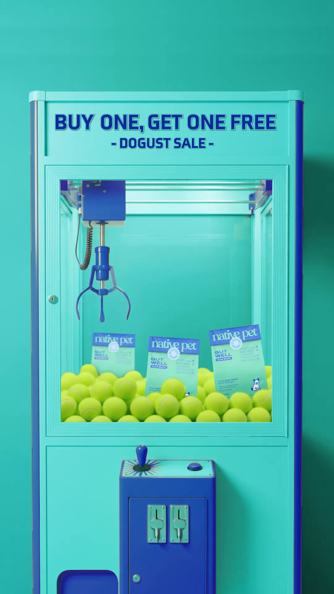 Native Pet ad creative