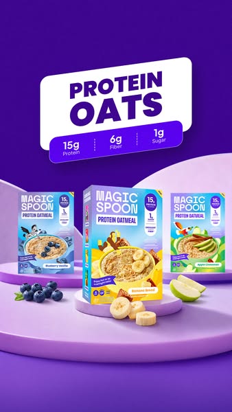 Magic Spoon Cereal ad creative