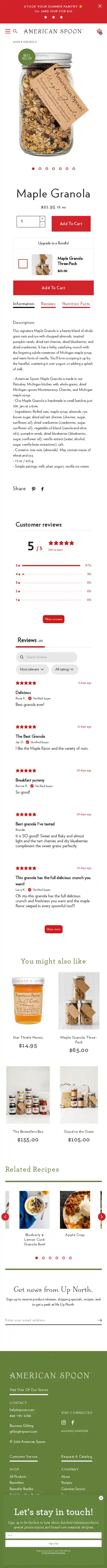 spoon.com landing page