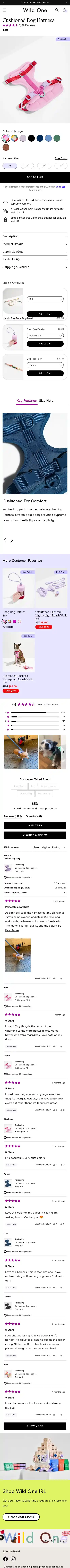 wildone.com landing page