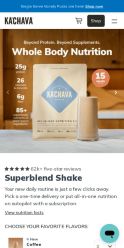 Ka'Chava landing page