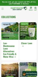Earthwise Seed Company landing page