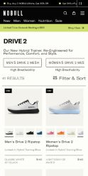 NOBULL landing page