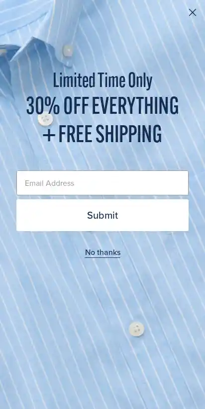 UNTUCKit landing page