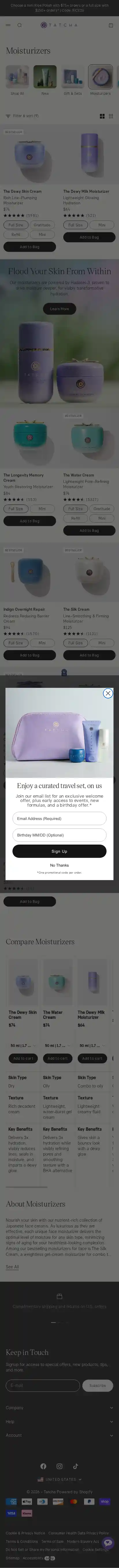 tatcha.com landing page