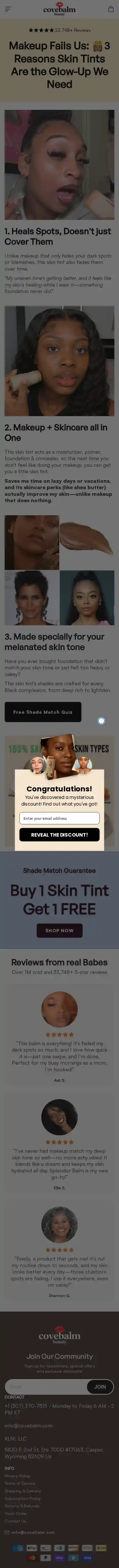 Emily Turner landing page