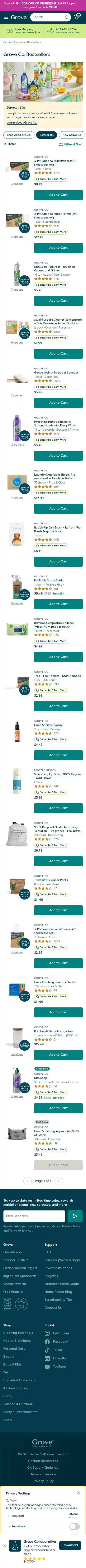 grove.co landing page