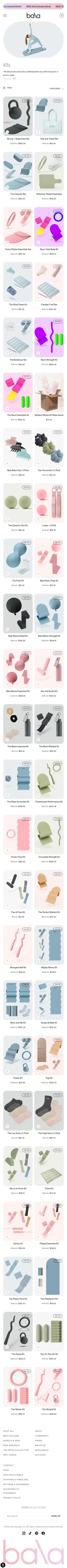 Bala landing page