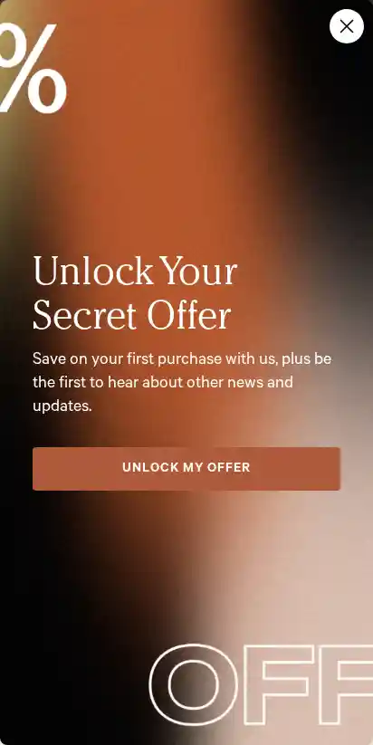 Our Place landing page