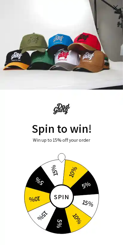 Dad Gang Co. landing page