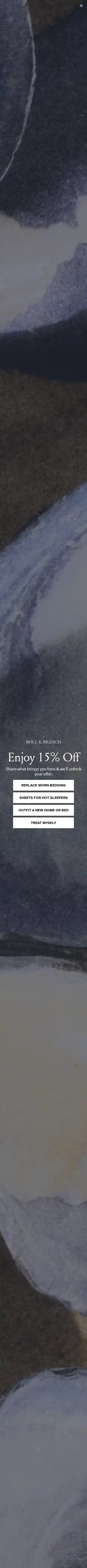 Boll & Branch landing page