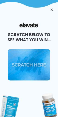 Elavate landing page