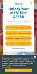 drinkcirkul.com landing page