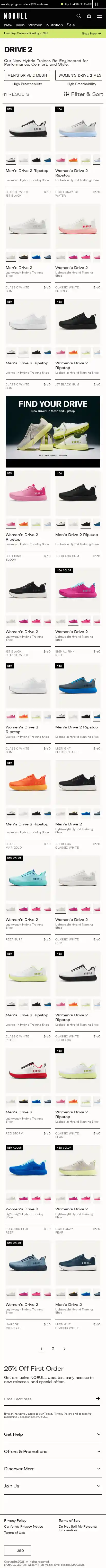 NOBULL landing page