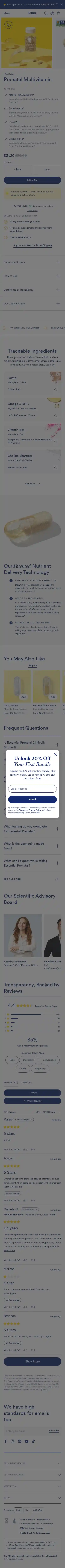 ritual.com landing page