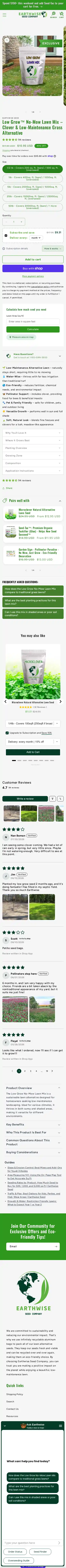 Earthwise Seed Company landing page